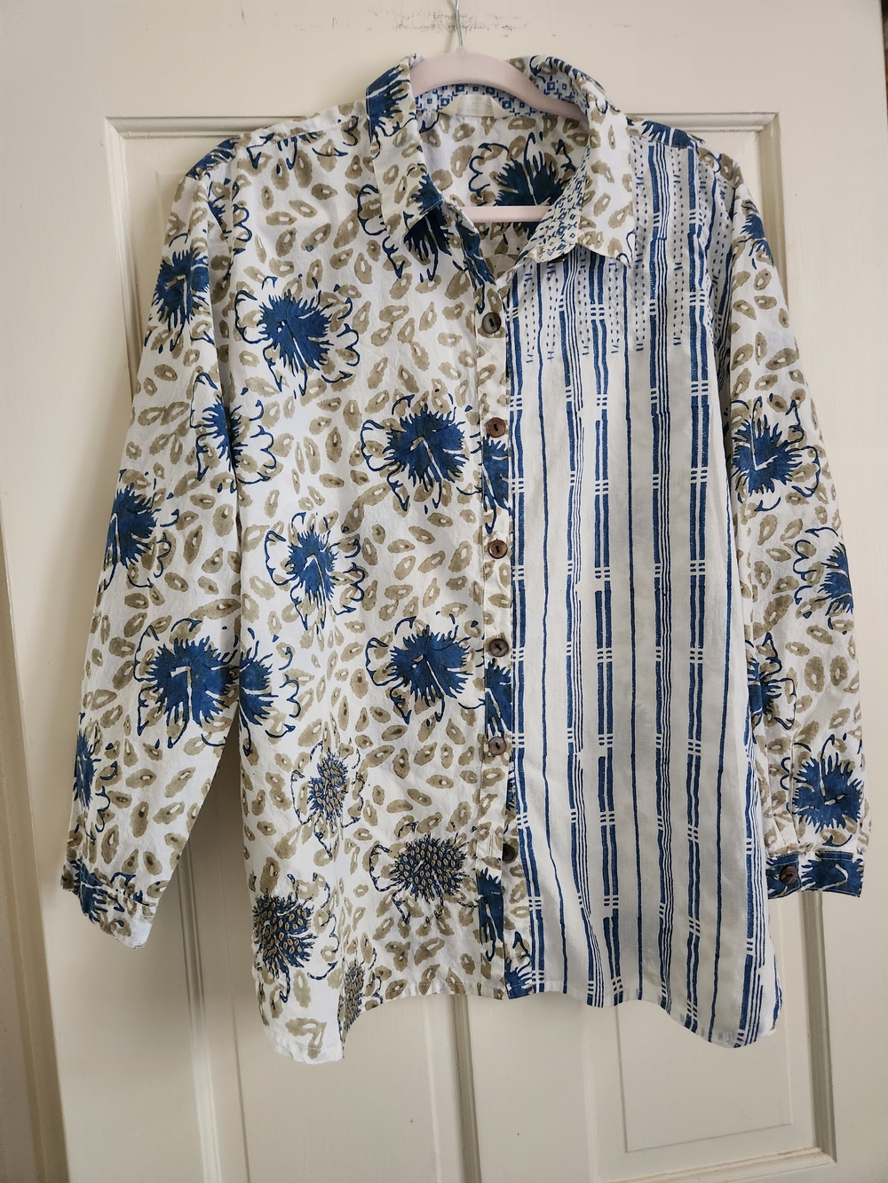 Marketplace 100% Organic Cotton 1W Hippie Boho Embroidery Resortware Cruiseware
